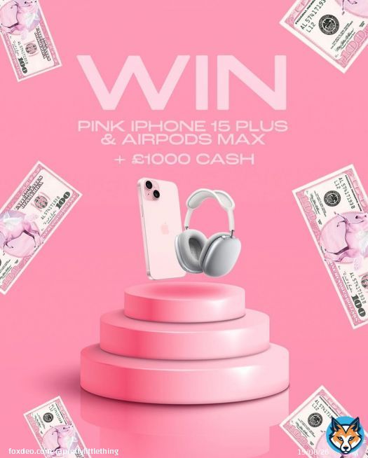 \ud83d\udea8 BACK BY POPULAR DEMAND \ud83d\udea8 WIN a brand new Pink iPhone 15, Silver Apple AirPods Max AND £1K CASH !!! \ud83e\udd11 \ud83c\udfa7 MUST follow @prettylittlething\ud83c\udfa7 LIKE this post\ud83c\udfa7 COMMENT '\ud83e\udd84\ud83e\udd84' below (more comments = more entries)\ud83c\udfa7 TAG a bestieShare to your stories to spread the word \ud83d\ude31 Open WORLDWIDE. Competition ends <br>13. <br>01. <br>24. Winner announced <br>15. <br>01. <br>24. T&C's found at prettylittlething.com.