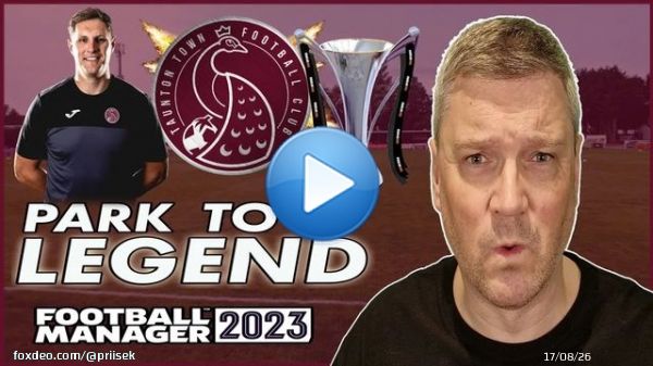 MATT VILLIS BELIEVES!  PARK TO LEGEND   #FM23 #fm #FM2023  @tauntontownfc #taunton #tauntonsomerset  #upthepeacocks