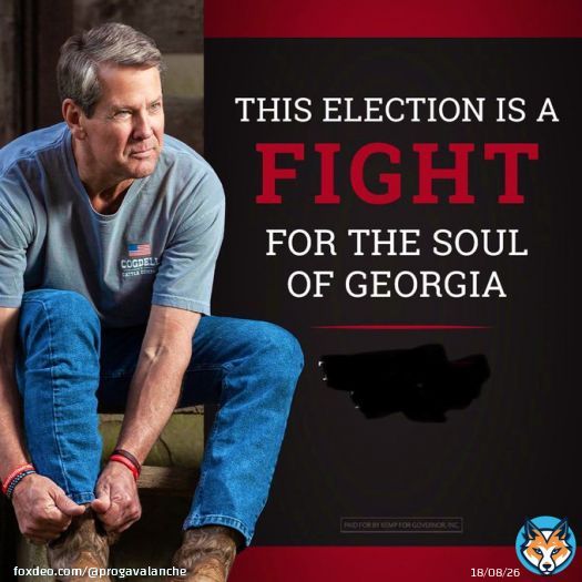 Uhh&hellip; Georgia&hellip;   Why is your Governor trying to tie his cowboy boots?  #DemCast #DemVoice1 #wtpBLUE