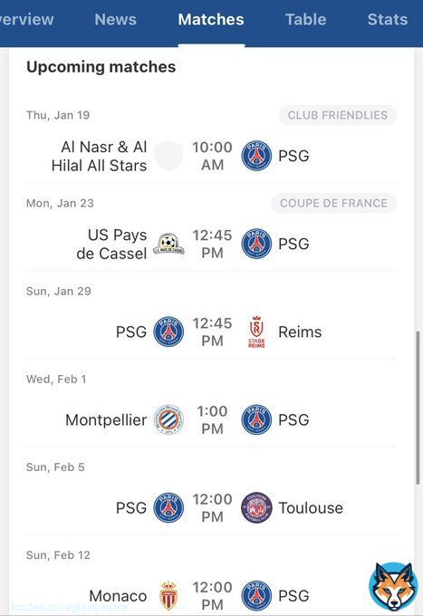 We need a hard reset. We don't need to play MNM against Pays de Cassel, our next legitimate competitive match should be in two weeks against Reims. From there we'll have four matches to get in form before we play Bayern on Feb 14th. I still trust thehe process  #PSG