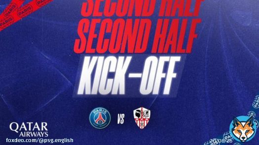 The match resumes at the Parc des Princes!  #PSGACA 2-0