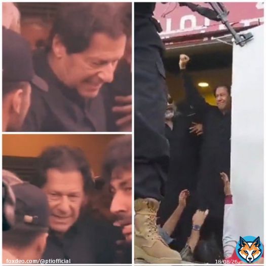 He was in extreme pain, but when he faced his Nation, he gave everyone the strength needed to get over this trauma. He is #ImranKhan!