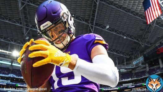 Adam Thielen will be in the #Vikings Ring of Honor one day.  Catches: 3rd in team history (534) Receiving TDs: 3rd in team history (55) Receiving Yards: 4th in team history (6,682 Yards)