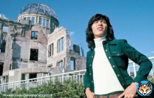 #G7広島サミット   #原爆ドーム の説明受けてますね 各首脳陣はどう思ったのでしょう 故郷  #広島 でいつも見ていた  #西城秀樹 さんも世界平和を願っていたはず