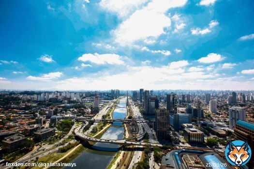 Visit #SaoPaulo with #QatarAirways and enjoy cultural influences from places as diverse as Japan, Portugal and Africa, that make the largest city in South America so special. #Brazil.