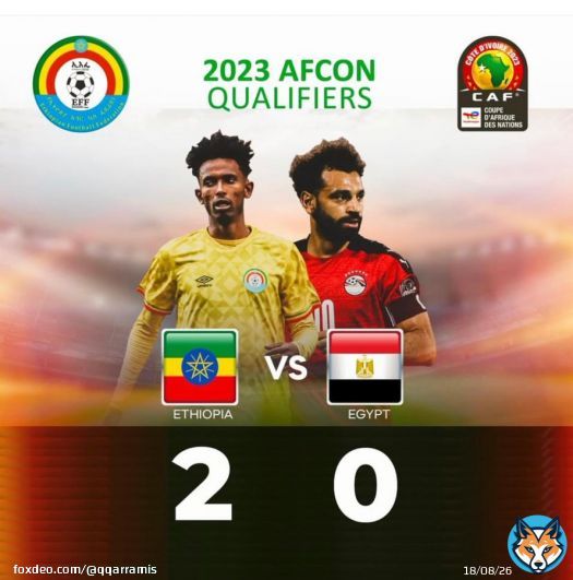 Probably the most politically charged match in African Cup of Nations (#AFCON). #Ethiopia vs #Egypt amid third filling of #GERD (#سد_النهضة). #مصر_واثيوبيا  #AFCON2023Qualifiers