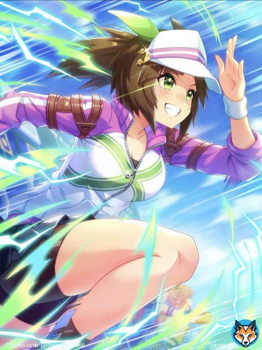 『ウマ娘 プリティーダービー』アイネスフウジン声優:嶺内ともみ 12月31日をもって廃業すると所属事務所発表 ええっ!!マジで!! まだまだ声が聞きたかった 決めたなら後は全力で応援するだけだ 日本ダービー最後の3ハロン、風神が如く駆け抜けろー!! #ウマ娘 #嶺内ともみ #アイネスフウジン
