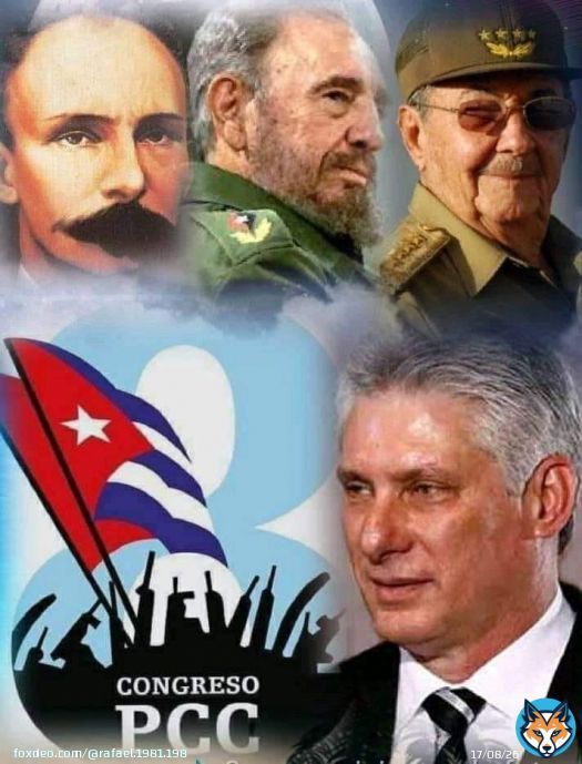 Me pregunto una y mil veces, cómo no seguir a un Presidente como @DiazCanelB? , cómo no seguir a un digno heredero de Fidel, de Martí y de la bella historia de #Cuba Yo sigo a mi Presidente, y tú? #PatriaGrande #Venezuela #NicaraguaLinda
