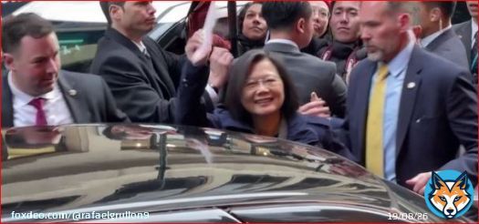 La presidenta de Taiw&aacute;n, Tsai Ing-wen, llega a Nueva York  @iingwen, #1stPUCResult2023, #Citadel, #Jisoo, #Магнитнаябуря, #РоманКостомаров, #ВладимирЗеленский, #Хасбик, #Снег, #จันตรีศิริบุญรอด, #PowerTripfestival2023, #DefensayJusticiavs
