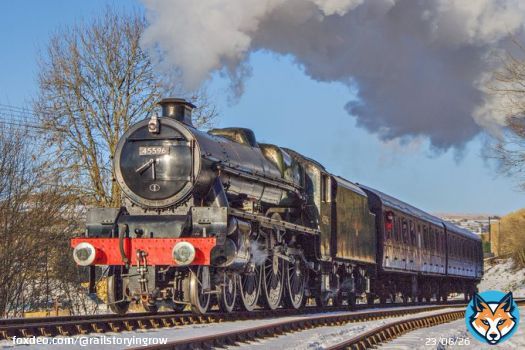 Thanks to everyone who joined us at Ingrow during the Keighley and Worth Valley Railway Steam Gala last weekend!  We were happy to see some of our own collection from the Engine Shed out on the line, including our 1054 'Coal Tank' and 45596 Bahamas! !   ASH Railway Photography