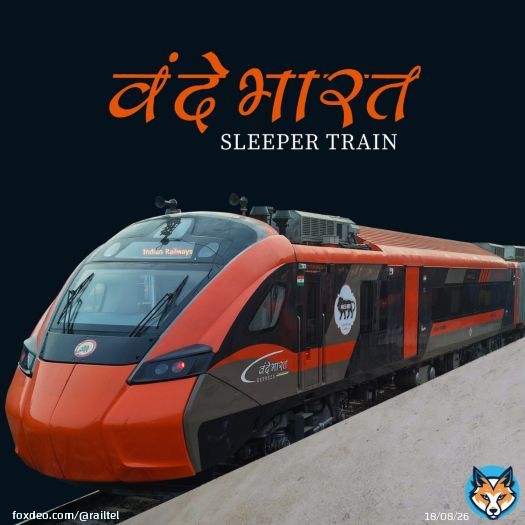 Vande Bharat Sleeper Train A symbol of Bharat’s progress and self-reliance.