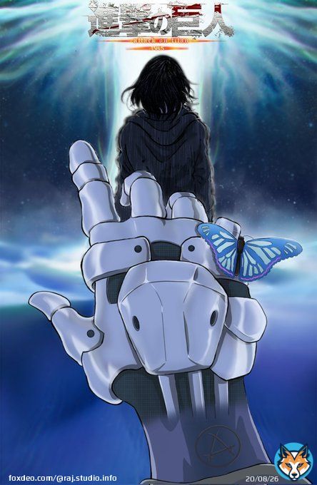 Here's our 4th Key Visual! We're now in production, with our storyboards for the trailer finished, and us starting the storyboards for the episode itself. We're excited for attack on Titan coming back on March 3rd! #AttackOnTitan #violetevergarden