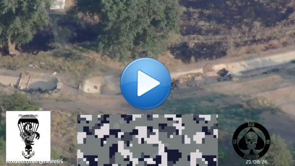 Video of a loitering munition strike by Ukraine's 28th Mechanized Brigade on a Russian 82mm mortar position. The graphic on the video suggests this was by a US-made Phoenix Ghost loitering munition.  views