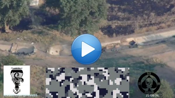 Video of a loitering munition strike by Ukraine's 28th Mechanized Brigade on a Russian 82mm mortar position. The graphic on the video suggests this was by a US-made Phoenix Ghost loitering munition.  views