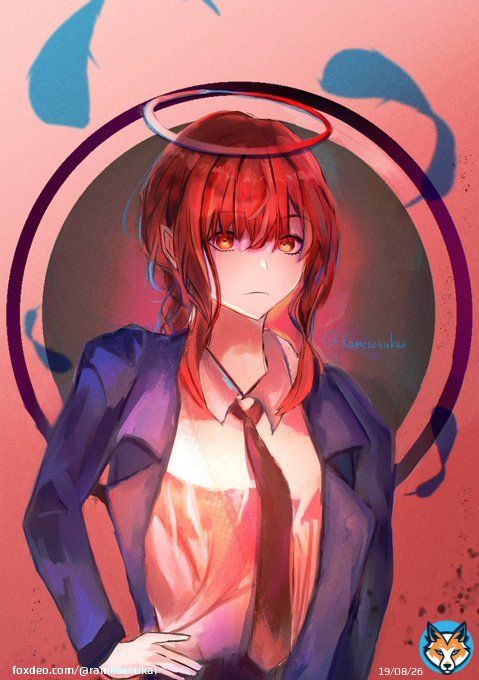 マキマさん 久しぶりの投稿で #マキマ #チェンソーマン  #チェンソーマンファンアート