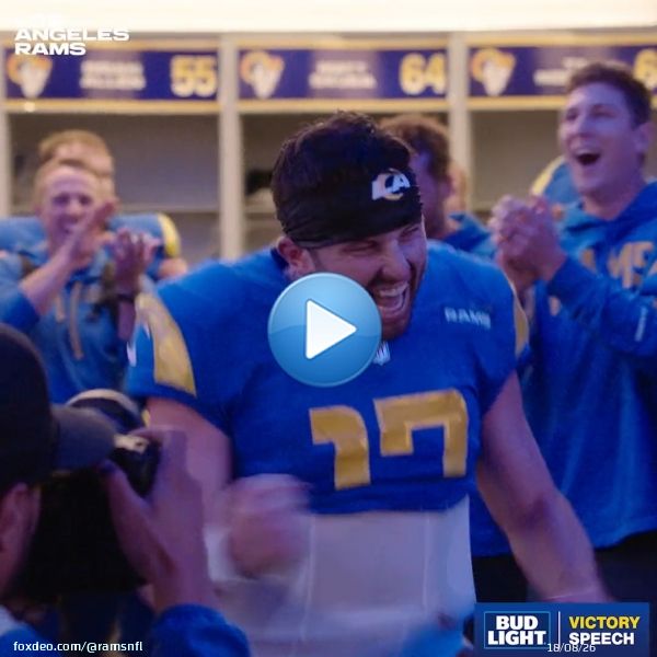 Come for the Victory Speech, stay for @bakermayfield getting a game ball.