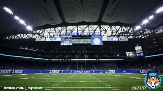 150 workers. Around-the-clock efforts. All amid the Hob Nobble Gobble.  How Ford Field was able to welcome the #Browns and #Bills for today&rsquo;s game: