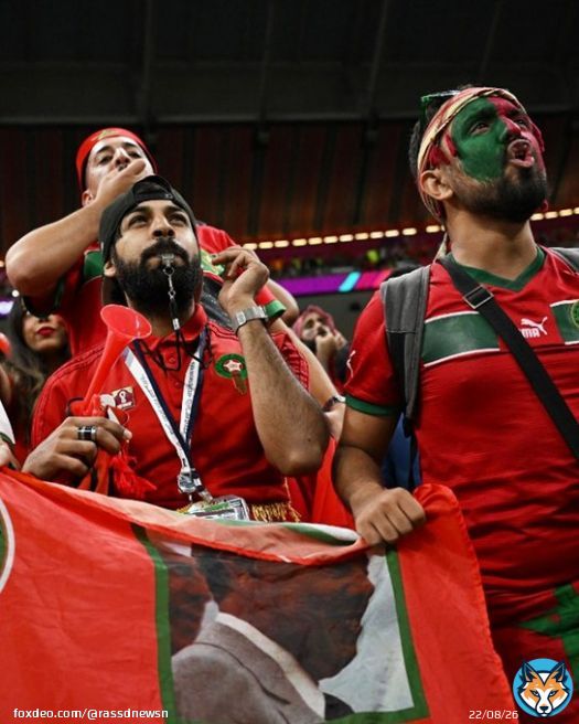 أجواء جماهيرية كبيرة في #استاد_البيت استعدادا لمواجهة المغرب وفرنسا  ما توقعاتك لنتيجة المباراة؟  #مونديال_قطر