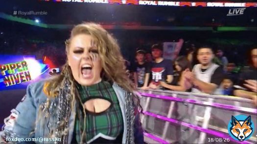Doudrop no more! Welcome back Piper Niven #RoyalRumble
