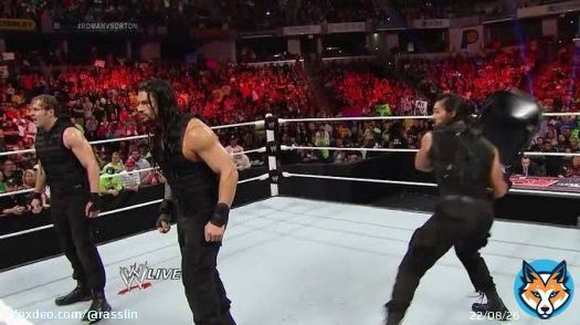 Roman never saw it coming&hellip; TWICE! #RoyalRumble