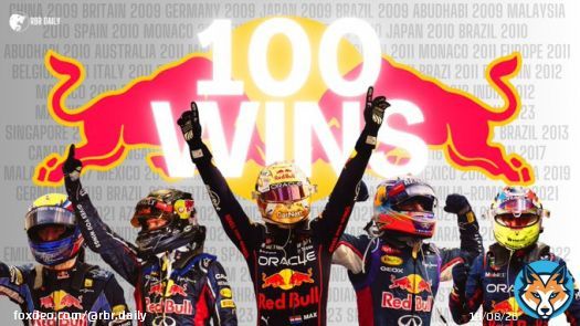 With Max Verstappen winning the 2023 Canadian Grand Prix, Red Bull has now won ???????????? races!  Max Verstappen: 41  Sebastian Vettel: 38  Mark Webber: 9  Daniel Ricciardo: 7  Sergio Perez: 5