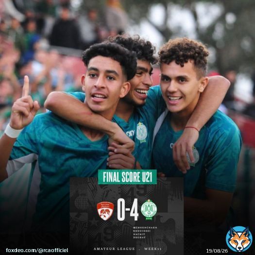 ????????????????-???????????????? at Ben Slimane sports complex, a huge win for our #U21 lads
