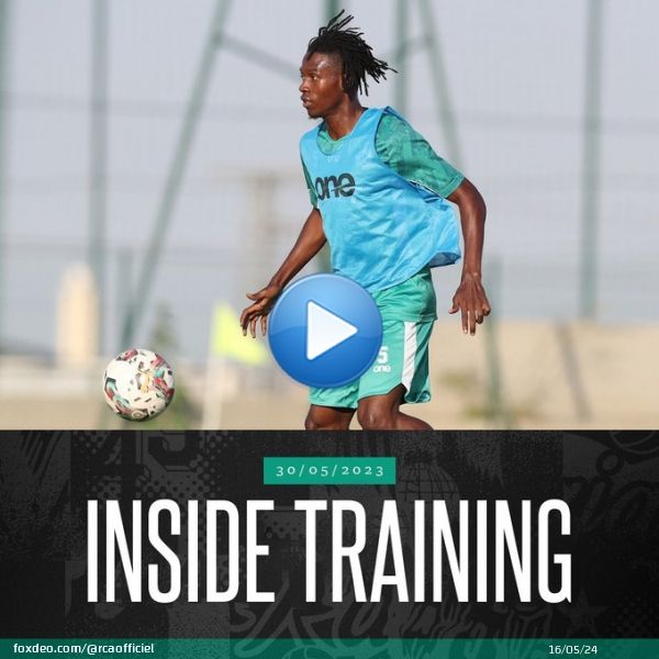 Go behind the scenes of yesterday’s training session at Raja Academy