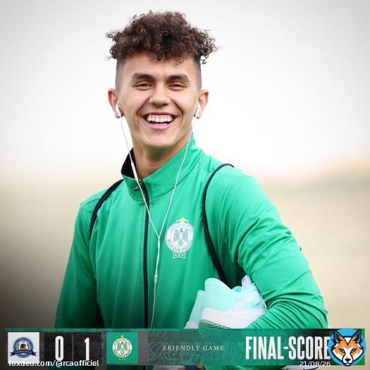Mchakhchekh goal seals the win Raja Club Athletic prevails 0-1 over #RCAZ in a friendly game