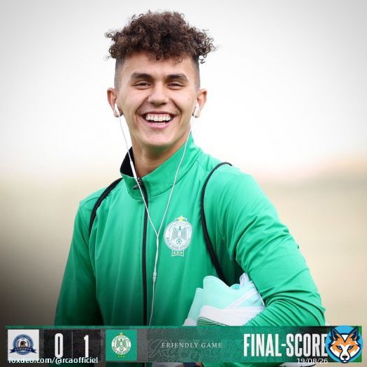 Mchakhchekh goal seals the win Raja Club Athletic prevails 0-1 over #RCAZ in a friendly game