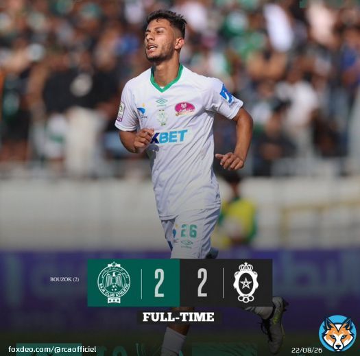 It ends all square. #RCAASFAR