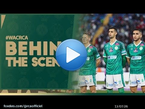 Behind the scenes of our clash against wac in Matchday 26 of the Botola Pro  Watch the full video now on YouTube:   #DimaRaja1:05