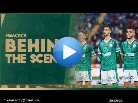Behind the scenes of our clash against wac in Matchday 26 of the Botola Pro  Watch the full video now on YouTube:   #DimaRaja1:05