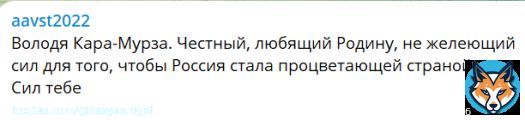 Умеет лохматый чекист @aavst20551  подъебнуть! Володя Кара-Мурза - гражданин Великобритании