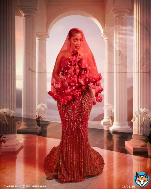 Red looks better when I wear it