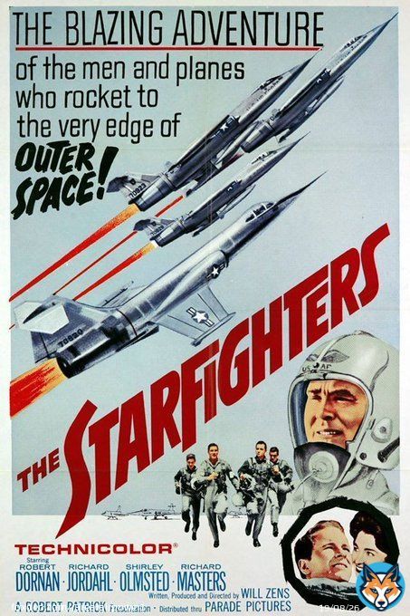 Everyone knows about Maverick and his TopGun journey, but do you know about Witkowski and his Starfighters? It's a 1964 coming-of-age story of an F-104 pilot from George AFB. Apparantly, it's labelled one of the top 10 most 'unwatchable' movies of thf the 60s  #avgeeks #aviation