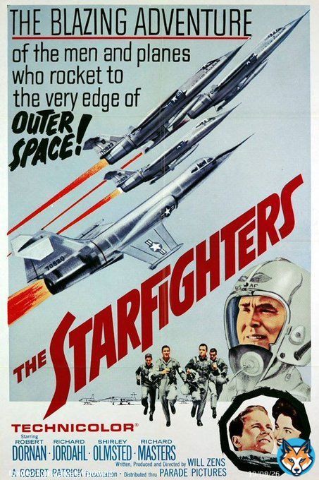 Everyone knows about Maverick and his TopGun journey, but do you know about Witkowski and his Starfighters? It's a 1964 coming-of-age story of an F-104 pilot from George AFB. Apparantly, it's labelled one of the top 10 most 'unwatchable' movies of thf the 60s  #avgeeks #aviation
