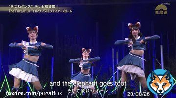 きつねダンスｷﾀ━━━━(ﾟ&forall;ﾟ)━━━━!! #うたコン #nhk