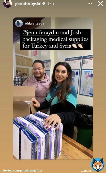 Love how Jennifer and her kids are helping with the earthquake in turkey and sending medical supplies #RHONJ Margret and Mellisa would nevvvvver