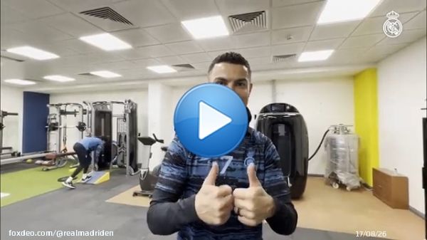 @Cristiano's affectionate message to the madridismo!