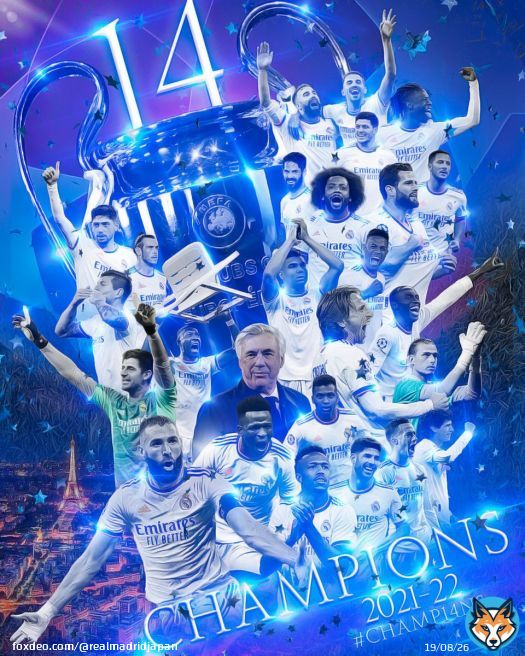 \ud83d\udc51 欧州王者  \ud83d\udc51 #CHAMP14NS