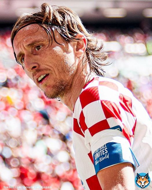モロッコ 0-0 クロアチア   @lukamodric10 #FIFAWorldCup
