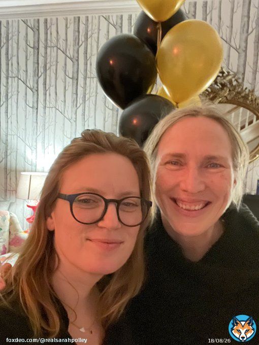 The beautiful and brilliant author of the novel Women Talking @BranchMiriam (Miriam Toews) and I, last night. I&rsquo;m very lucky to know this woman and to have had the privilege of walking around inside her wild imagination. #WomenTalking