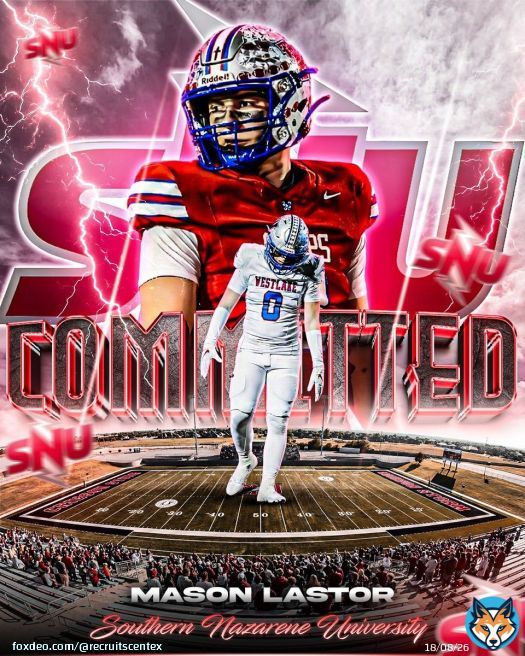 Love to see it mase! Congrats! Still have best ball ahead of you. Happy for you. and that edit is . Quotemason lastor@mason_lastor·Feb 1I'm extremely grateful to announce that I have committed to @SNUFootball. I'm so thankful for all the coaches, trarainers, teammates and pts along the way. Let's work! @Coach_Indy @CoachHada @CoachTSalazar @CoachRosch @RecruitsCenTex