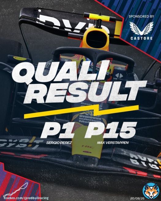 A second career pole for Checo, but it&rsquo;s a frustrating P15 for Max.  #F1 #SaudiArabianGP
