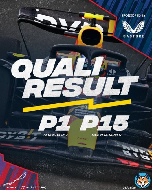A second career pole for Checo, but it&rsquo;s a frustrating P15 for Max.  #F1 #SaudiArabianGP