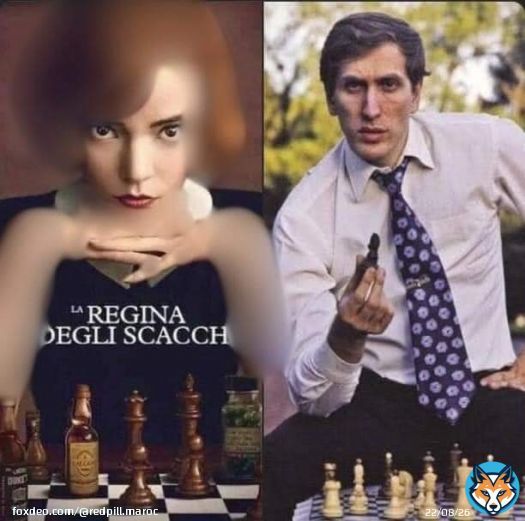 ليزا لين، واحدة من أقوى لاعبات الشطرنج الانثوي في أمريكا وفي العالم، أنتجت هوليود فلم عن قصة حياتها، سيرتها كان يتغنّى بها الجميع إلا الأسطورة بوبي فيشر الذي سأله صحفي ذات مرة: هل هزمتك امرأة ذات يوم !! أجاب فيشر: النساء مكانهن غسل الصحون. وصل الأمر إلى ليزا لين والمجتمع النسوي الأمريكي فقامت بعرض دعوة على فيشر و تحدّي لعِب مجموعة مباريات بينهما و في مكتبتها وهو ما وافق عليه فيشر … لعبا عشرون مباراة، فاز فيها فيشر كلّها لكن مالشّيء الذي ضايقها ... فيشر كان يتركها تفكر على الرقعة وكأنه لا يعيرها أي اهتمام ويذهب إلى المكتبة ليبحث عن كتب ولما تلعب نق