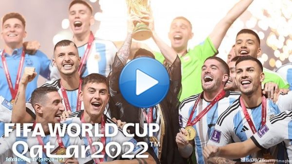 スペシャルエンディングムービー | FIFA ワールドカップ カタール 2022 すべてのチーム・選手に、感謝と敬意を。#ABEMA #FIFA...  @YouTubeより ガーチで史上最高のW杯だったね