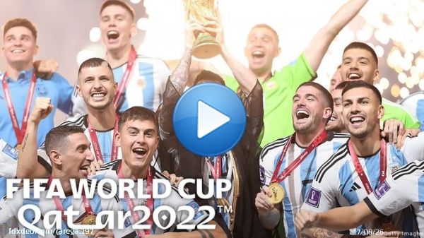スペシャルエンディングムービー | FIFA ワールドカップ カタール 2022 すべてのチーム・選手に、感謝と敬意を。#ABEMA #FIFA...  @YouTubeより ガーチで史上最高のW杯だったね