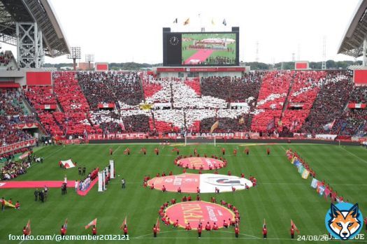 2019年 北海道コンサドーレ札幌  このコレオが出来るのは世界広しと言えどコンサドーレだけ  #ルヴァンカップ30周年