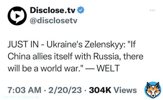 Biden didn&rsquo;t go to East Palestine, Ohio on President&rsquo;s Day.  He went to Ukraine, a NON-NATO nation, whose leader is an actor and is apparently now commanding our United States military to world war.  We must impeach this America Last foolbefore it&rsquo;s too late.